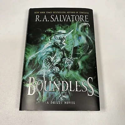 R.A. Salvatore Boundless Drizzt Series SIGNED 1st First Edition Hardcover • $47.99