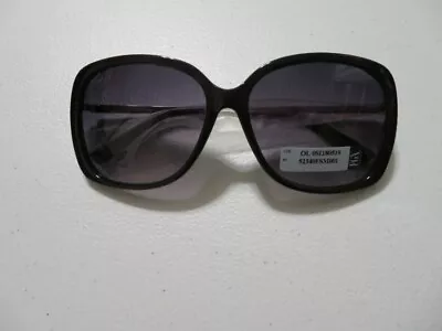 $39.99 • Buy Steve Madden Women's Rhinestone Square Gold Arm Sunglasses