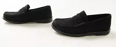 Zara Women's Lightweight Suede Leather Loafers JL3 Black Size US:8 UK:7 • $24.99