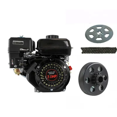 7HP 210cc OHV Horizontal Gas Engine Motor Kit 20mm Shaft #35 Clutch 170/168F ATV • $359.89