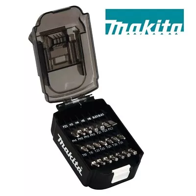 Makita Screwdriver 21pc Bit Set In LXT Battery Shaped Case Bits Fit Dewalt Bosch • £10.99