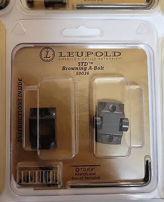 Leupold 50036 STD Browning A-bolt Sako A7 Rifle Scope Mount Base New In Package • $10.99