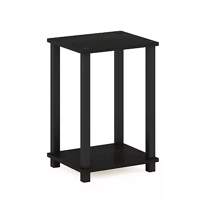 Modern Storage Room Side Table，Simplistic End Table Small Espresso/Black • $21.22