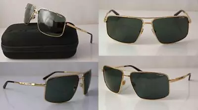 Arnette Bacon Aviator Sunglasses Polished Gold Metal Frame Grey-green Lens New • $155.99