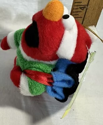 Sesame Street Elmo Skiing Christmas Plush Kurt S Adler Ornament NWT 2008 • $8