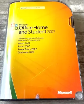 Microsoft Office Home And Student 2007 Full Retail Version W/ Product Code • $93.60