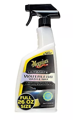 Meguiar's Ultimate Waterless Wash & Wax: Quick Easy And Scratch-Free - 26 Oz • $19.70