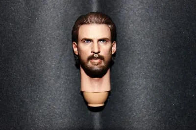 1/6 Head Sculpt Hot Toys HT MMS481 Captain America Avengers: Infinity War Figure • $200.64
