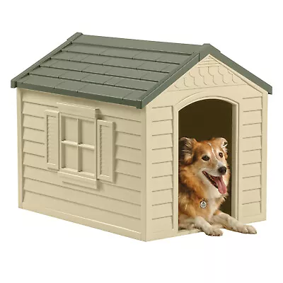 Durable Medium Indoor Outdoor Dog House Insulated Kennel Cage For Medium Breeds  • $143.65