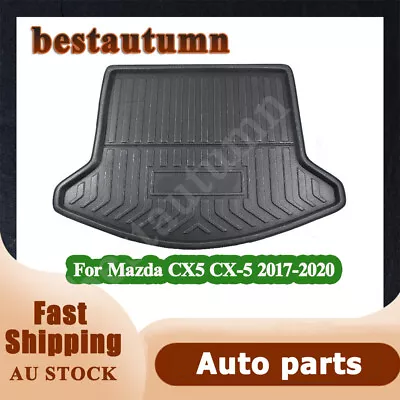 Car Boot Liner Rear Track Cargo Floor Mat Protector For Mazda CX5 CX-5 2017-2019 • $31.39