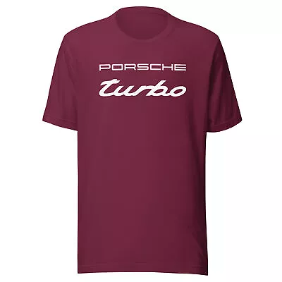 PL Porsche Logo Turbo Unisex Tee S-5XL • $19.99