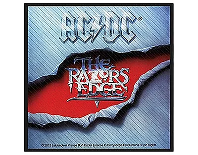 £2.99 • Buy AC/DC The Razors Edge Sew-on Cloth Patch 95mm Square REDUCED FOR LIMITED TIME