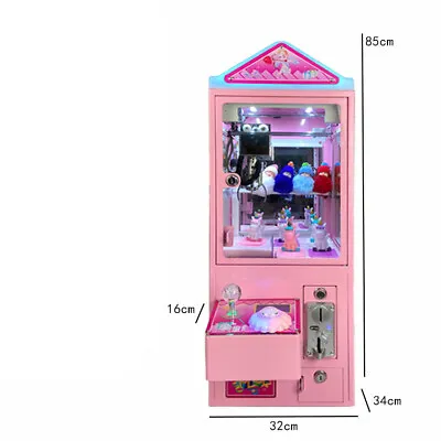 Mini Claw Crane Machine Candy Toy Grabber Catcher Carnival Charge Play Mall 220v • £482.49