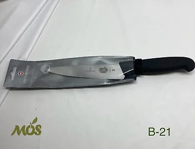 Victorinox Swiss Army 5.2003.15  Fibrox Straight Chef'S Knife Black 6 In • $21.99