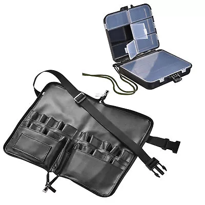 Byootique Makeup Storage Organizer Case With Brush Holder Waist Bag Cosmetic • $17.90