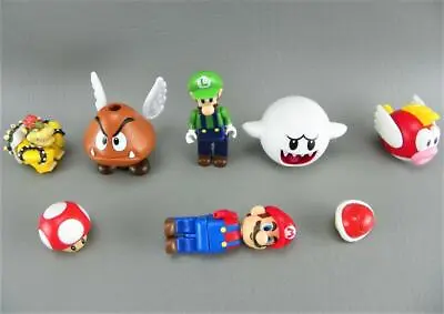 K'NEX Nintendo Super Mario Kart Wii Blind Bag BOO LUIGI GOOMBA FISH Figures Lot • $29.97