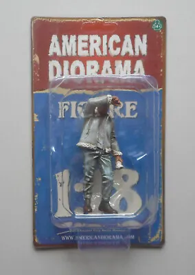 SWEATING JOE MECHANIC AMERICAN DIORAMA 1:18 Scale Figurine 3.75  Male Figure • $8.59