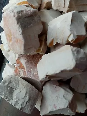 SHEKINA's  Calabar Chalk Kaolin Clay/calabash ( Unsmoked)  Cameroon 1kg-£26.0 • £26