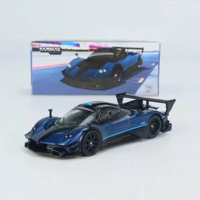 Tarmac Works 1:64 Model Car Pagani Zonda Revolution Alloy Vehicle-Blue Metallic • $24.50