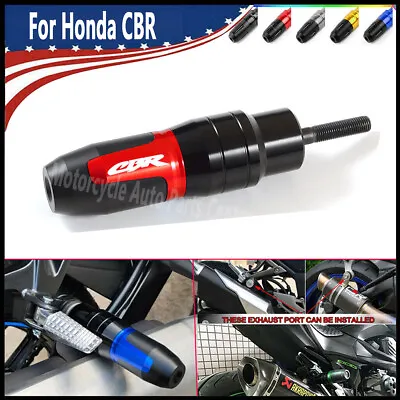 For HONDA CBR 600RR 900RR 1000RR Frame Slider Crash Exhaust Sliders Protector M8 • $26.03