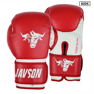 Kids Boxing Gloves 6oz Javson Training Children MMA Sparring Youth Punching Bags • $29.99