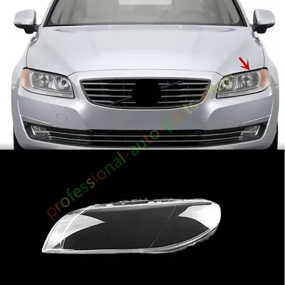 For Volvo S80 2009-2015 Left Side Headlight Clear Lens Cover + Glue • $106.95