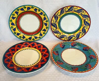Set Of 4 Vista Alegre 11  Dinner Plates Made In Portugal Earthanware • $69.99