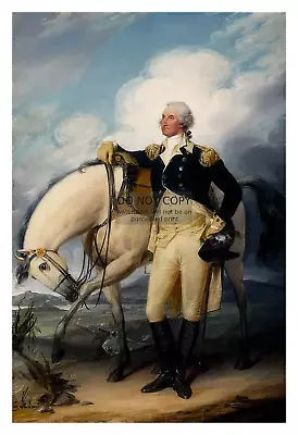 President George Washington At Verplanck's Point Painting 4x6 Photo • $7.97