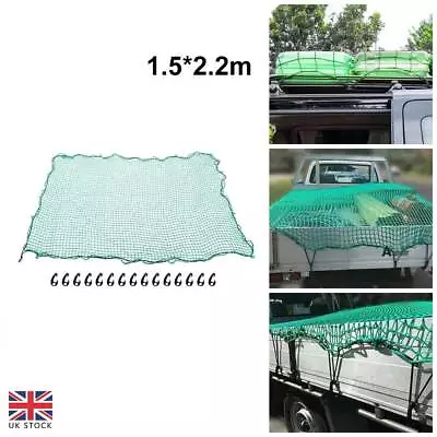 £16.44 • Buy Heavy Duty Cargo Net Strong Safety Netting Truck Skip Climbing Trailer Net Green