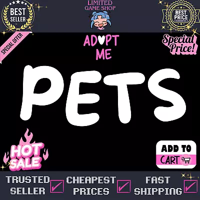 💗SALE! CHEAP PETS!! ADOPT Frm ME! SEE DESC! FAST TRUSTED DELIVERY!💗 • $3