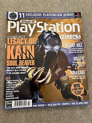 Official UK PlayStation 1 Magazine Issue #43 **No Disc • £5