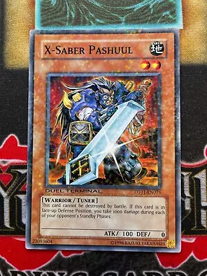 Yugioh X-Saber Pashuul DT01-EN076 Duel Terminal  • $4.99