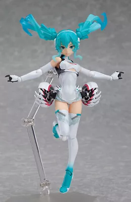 Racing Miku 2014 Ver. VOCALOID Figma No.SP-054 GSR & Studie With Tea... Figure • $271.81