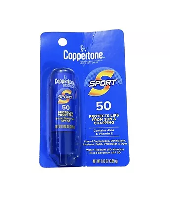 Coppertone Sunscreen Lip Balm - Spf 50 - Aloe & Vitamin C - Water Resistant • $4.99