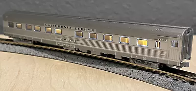 Kato 10-6 Sleeper Passenger Car California Zephyr Silver Cliff Sleeping N-Scale • $93.85