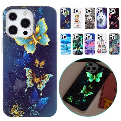 $9.86 • Buy For IPhone 13 12 11 Pro Max Mini XS XR X 8 7Plus Phone Case Luminous Cover Shell
