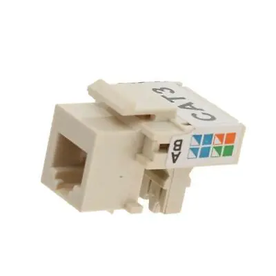 £3.34 • Buy Snap In RJ11 4P4C Telephone Jack Socket Module Connector -White
