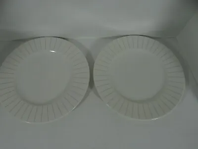 Mikasa Cheers Diamond Dinner Plates Set Of 2 HK278  • $37.49
