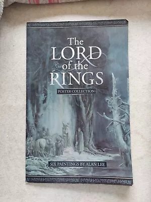 The Lord Of The Rings Poster Collection By Alan Lee 1999 (4 Framed) • £12