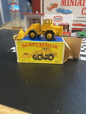 £19.12 • Buy Vintage Matchbox Lesney #69 Hatra Tractor Shovel W/Original E4 Box Best One!