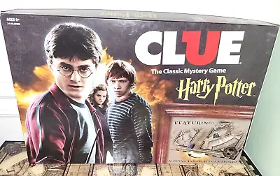 Harry Potter Clue Board Game Hogwarts Moving Game Board Complete • $13