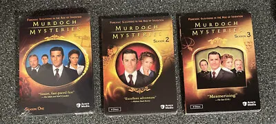 Murdoch Mysteries (Seasons One Two & Three) New Sealed • $18.99