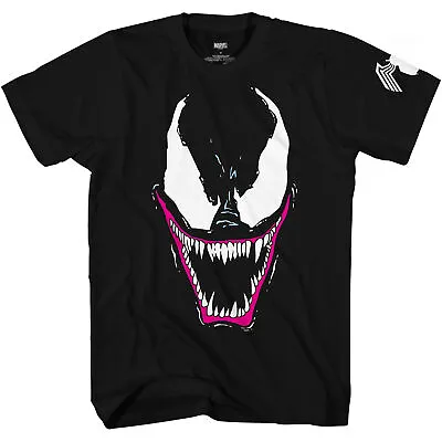 Venom Grin Marvel Comics Officially Licensed Adult T Shirt • $21.95