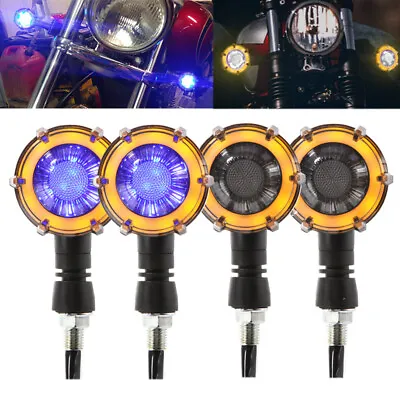 4X Motorcycle Turn Signal Lights For Suzuki Intruder VL800 VL1500 VS1400 VS800 • $31.99
