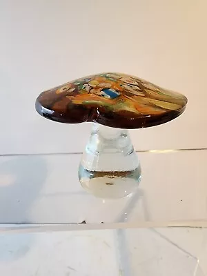 Art Glass Millefiori Mushroom • $110