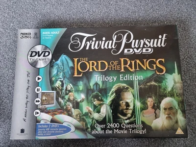 £15 • Buy  Lord Of The Rings Trilogy Edition Trivial Pursuit Trilogy 2 Dvd Edition 