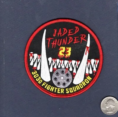 Original 303rd FS Jaded Thunder 2023 MO ANG USAF A-10 THUNDERBOLT Squadron Patch • $8.99