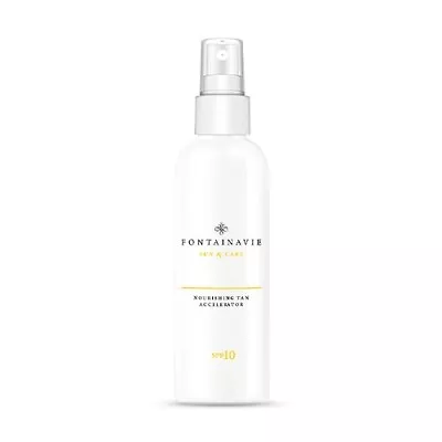 Tan Accelerator FM Enhancer SPF10 Fontainavie 150ml Tan Quicker FREE DELIVERY • £27