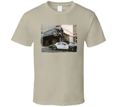 Street Hawk Motorcycle Jump Scene Tv Show Fan T Shirt • $24.99