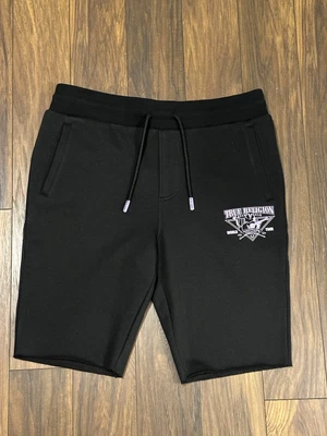 £34.99 • Buy Unisex True Religion Shorts Black Size Medium Brand New Free Delivery 📦